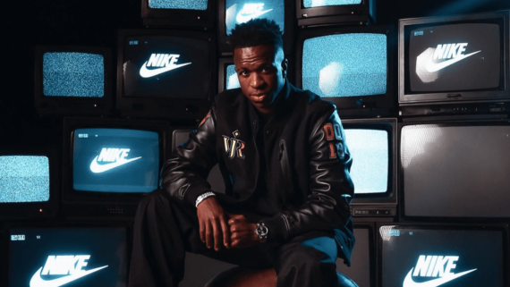 Vinícius Júnior, atacante do Real Madrid e da Seleção Brasileira (foto: Divulgação Nike)