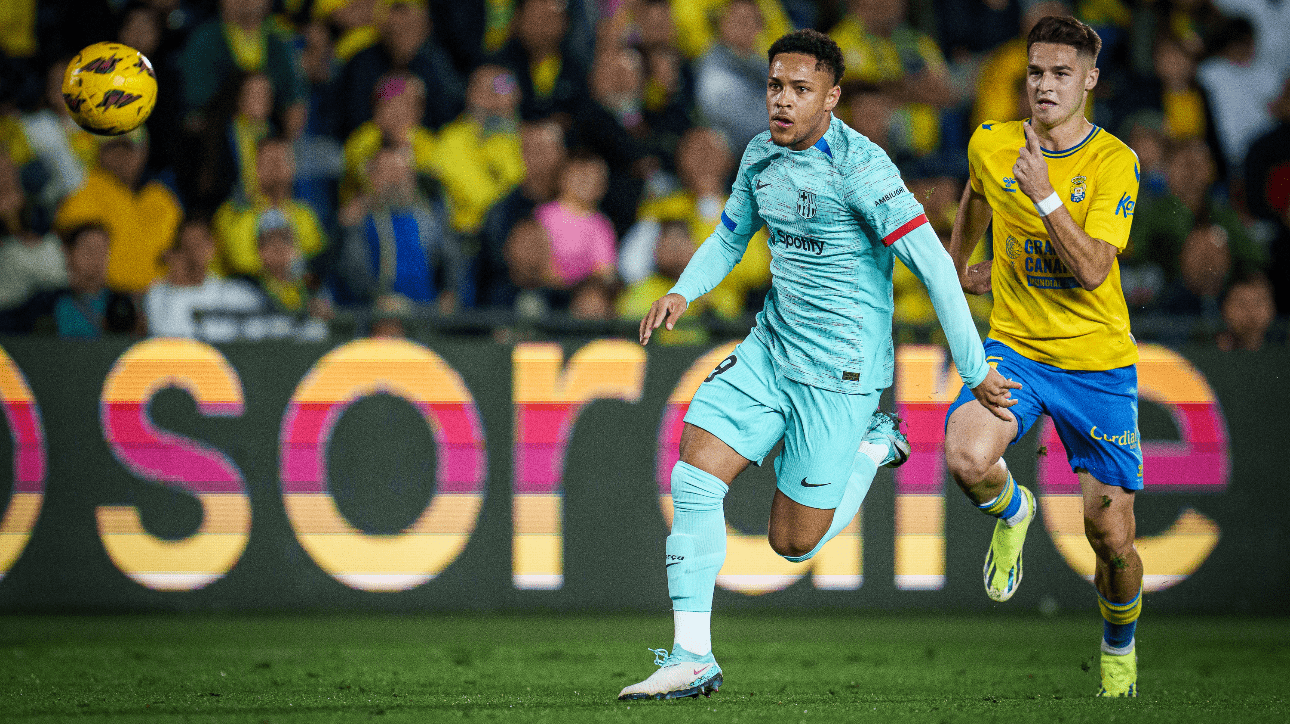 Atacante Vitor Roque (foto: Divulgação Barcelona)