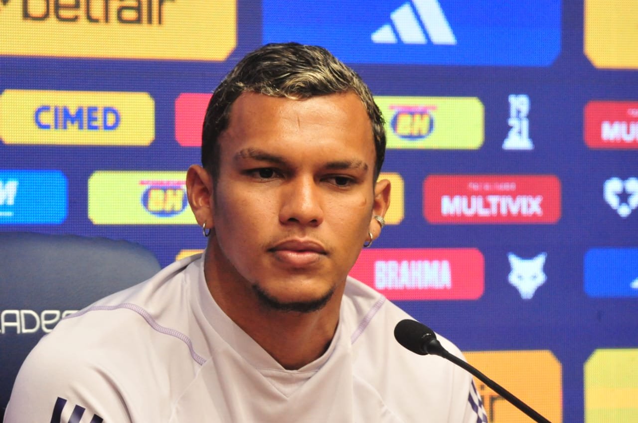 Gabriel Veron, jogador do Cruzeiro (foto: Alexandre Guzanshe/EM/DA Press)