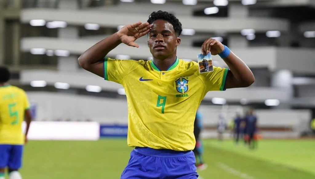 Endrick (foto: Federico Parra/AFP)