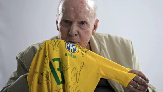 Zagallo marcou a história do futebol brasileiro (foto: Lucas Figueiredo/CBF)