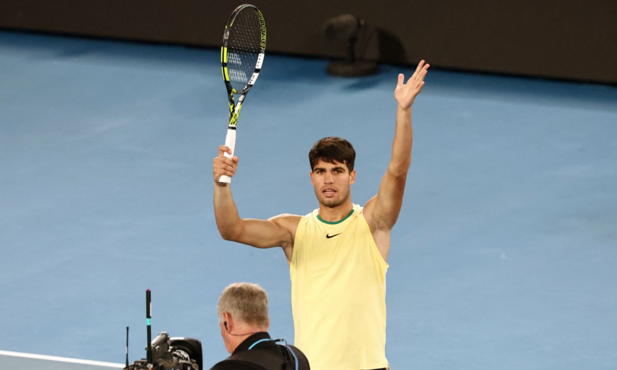 Carlos Alcaraz (foto: AFP)