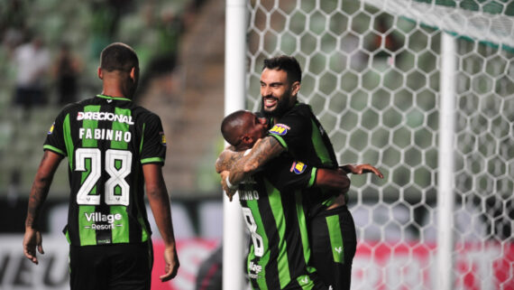 Mastriani marcou hat-trick diante do Pouso Alegre (foto: Alexandre Guzanshe/EM DA Press)
