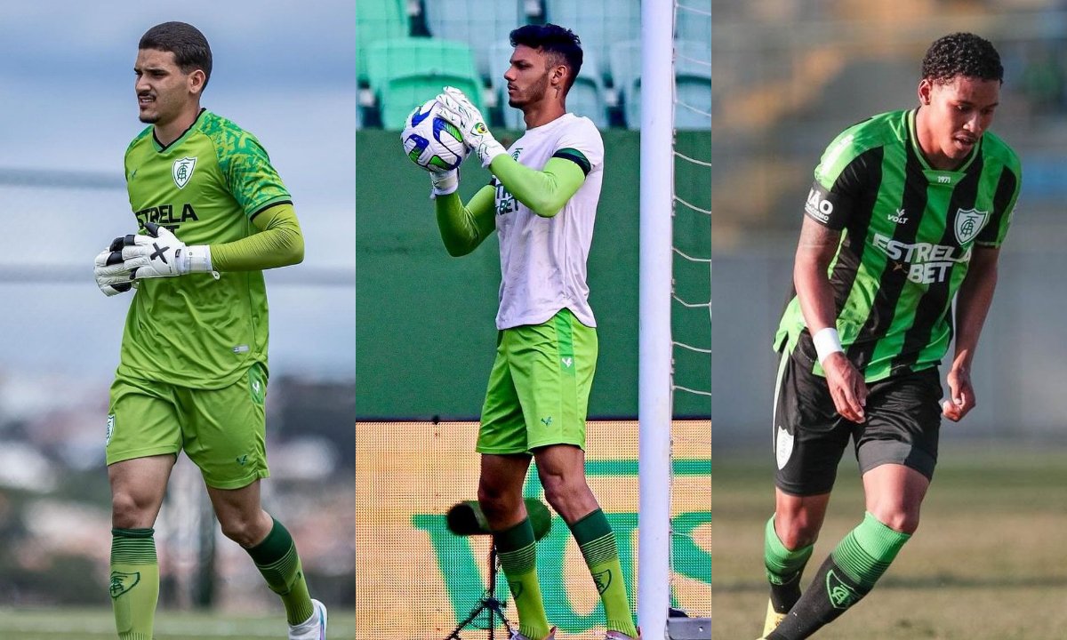 Jogadores da base do América (foto: Reprodução/Instagram)