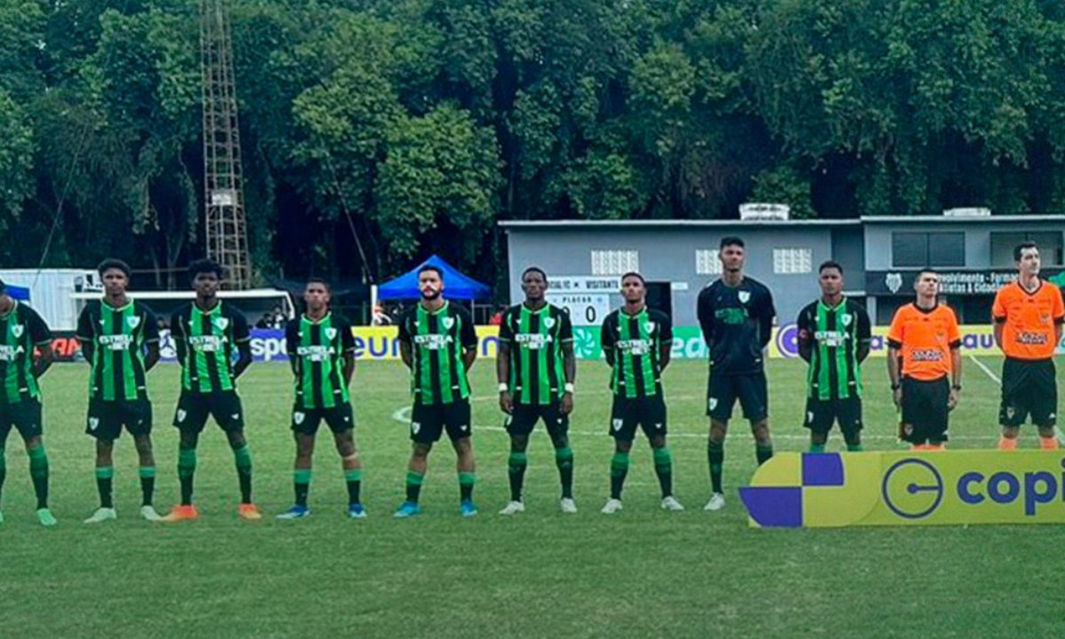 América na Copinha (foto: Divulgação/América)