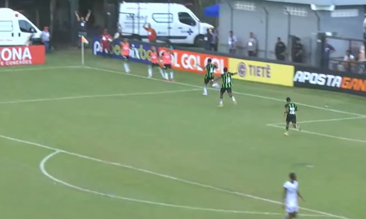 América na Copinha (foto: Reprodução)