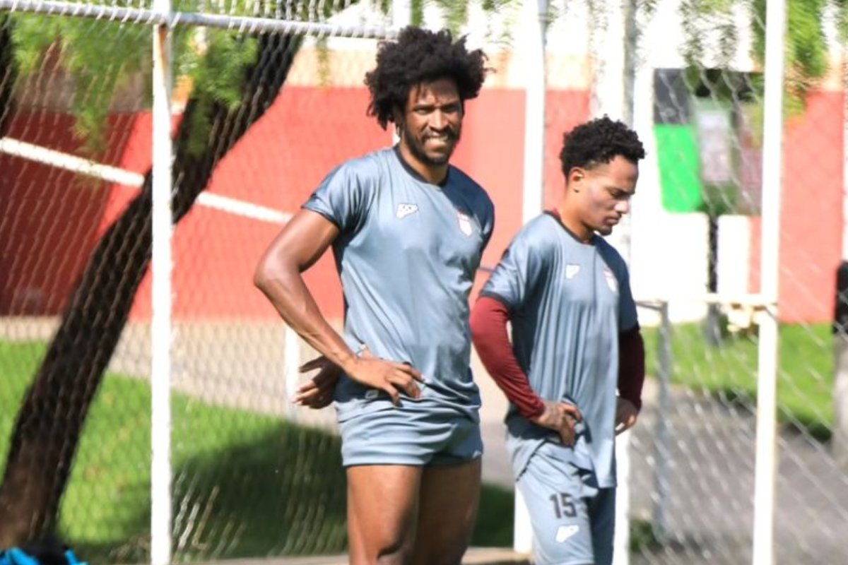 Caiuby, jogador do Patrocinense (foto: Alair Constantino / Patrocinense)