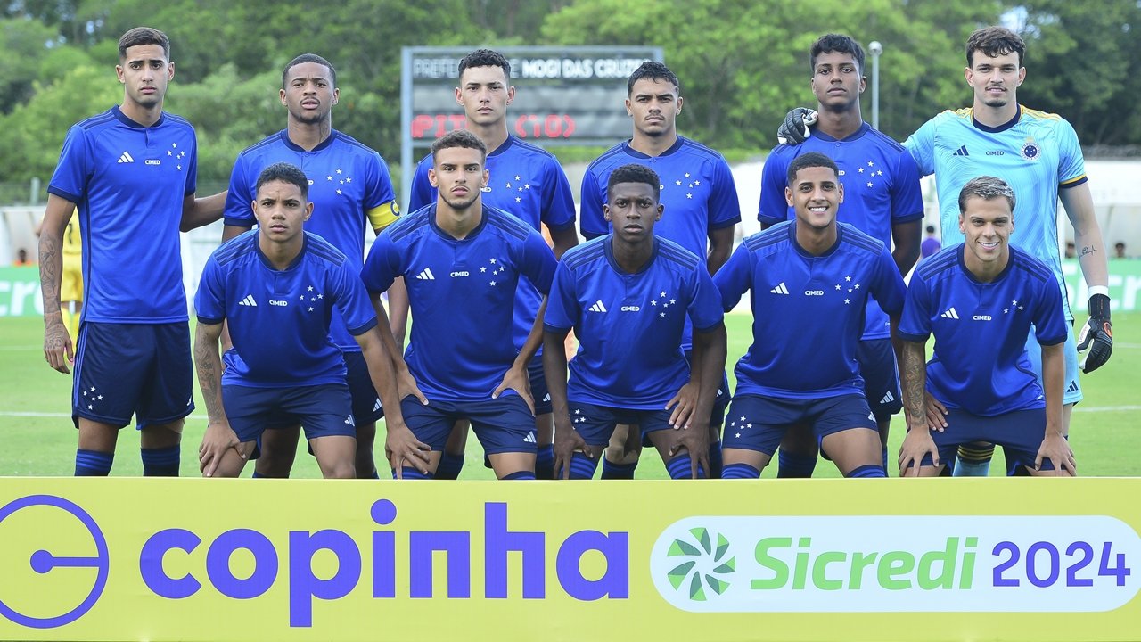 Elenco do Cruzeiro na Copinha (foto: Staff Images/Cruzeiro)