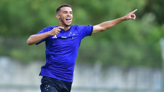 Gui Meira, meia do Cruzeiro Sub-20 (foto: Divulgação/Cruzeiro)