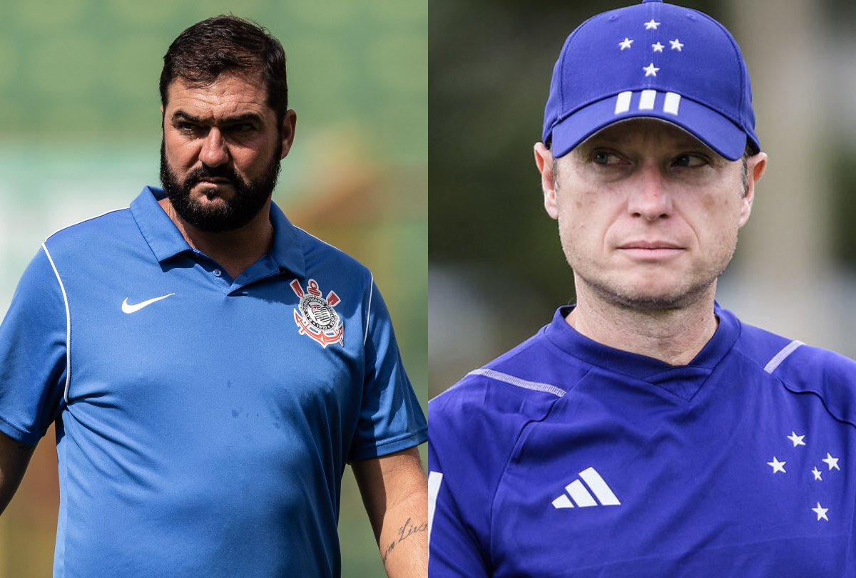 Danilo e Fernando Seabra (foto: Agência Corinthians e Gustavo Aleixo / Cruzeiro)