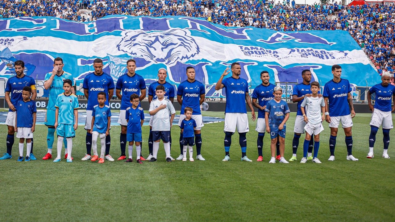 Time do Cruzeiro (foto: Staff Images/Cruzeiro)