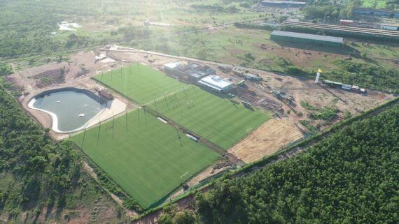 Imagens da construção do novo CT do Cuiabá (foto: Divulgação / Cuiabá)