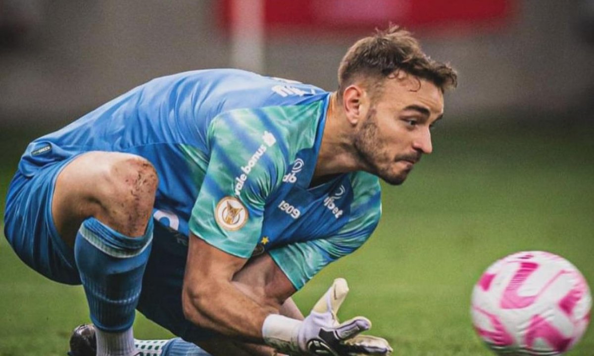 Gabriel Vasconcelos, goleiro do Coritiba (foto: Reprodução/Instagram)