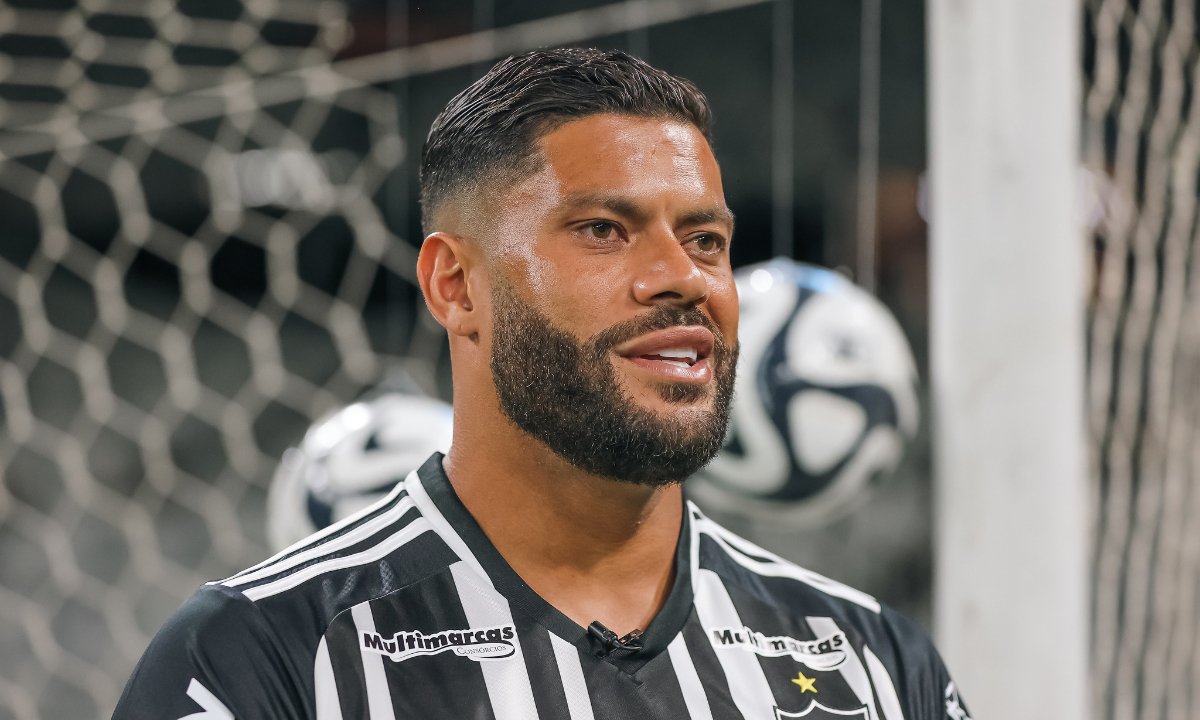 Hulk pelo Atlético no Mineirão (foto: Pedro Souza / Atlético)