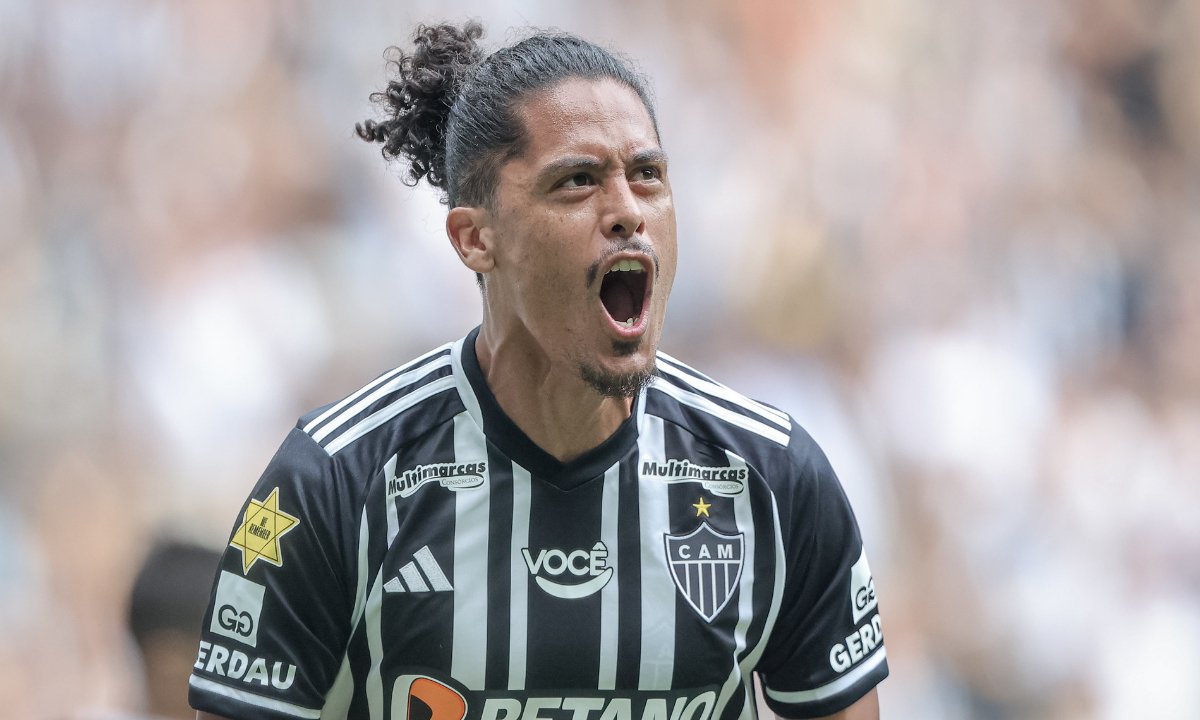 Lemos, zagueiro do Atlético (foto: Pedro Souza/Atlético)