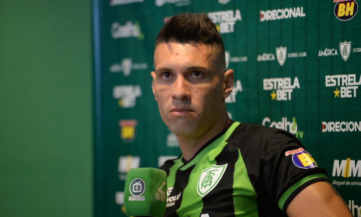 Moisés, reforço do América (foto: Túlio Santos/EM/D.A Press)