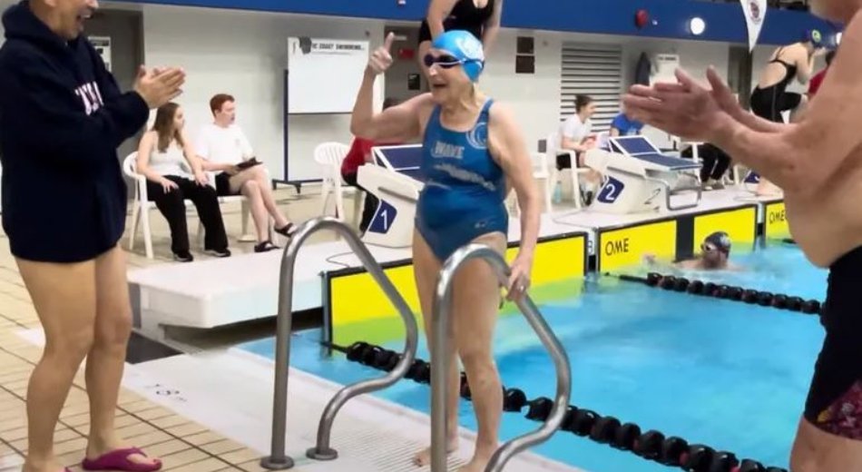 Nadadora (foto: Reprodução/Youtube)