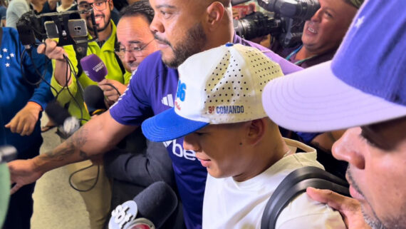 Lucas Romero, novo volante do Cruzeiro (foto: Luiz Henrique Campos/No Ataque)