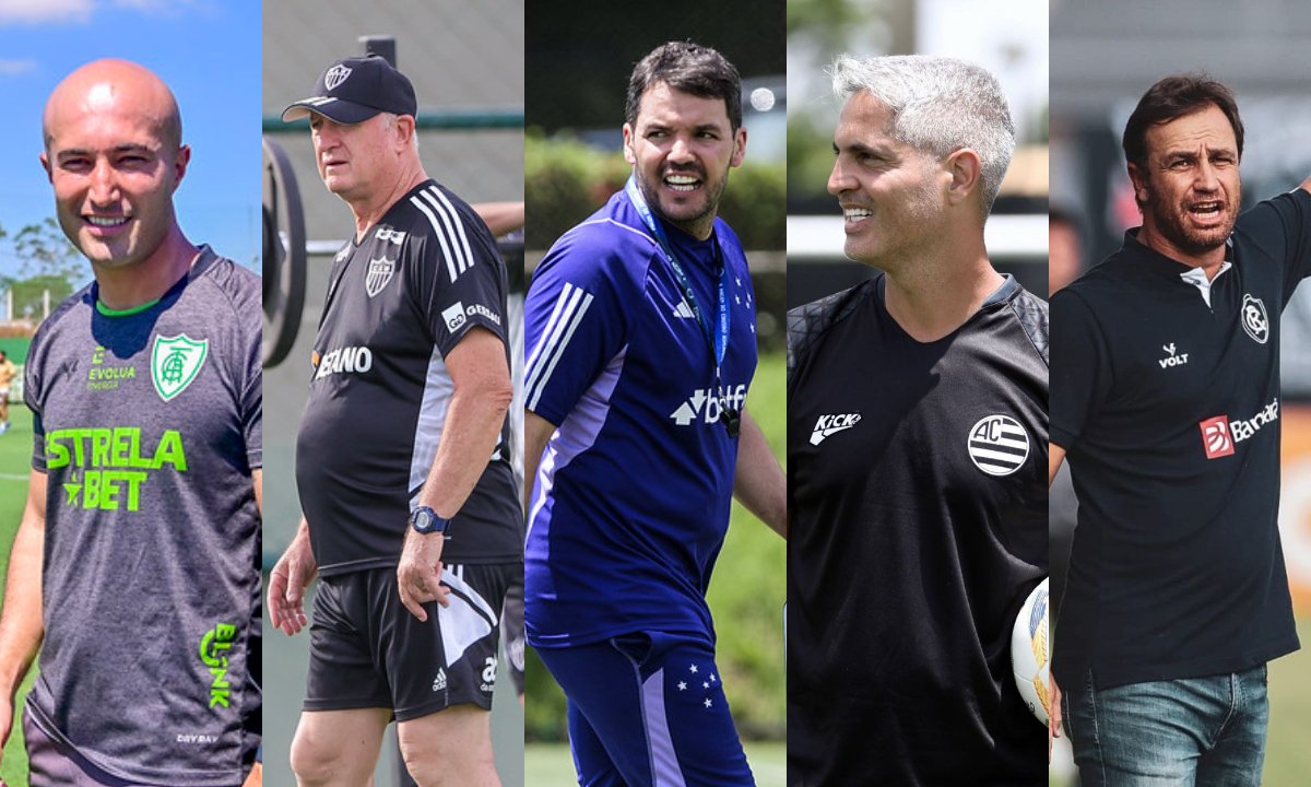 Técnicos do Mineiro (foto: Reprodução/Instagram)