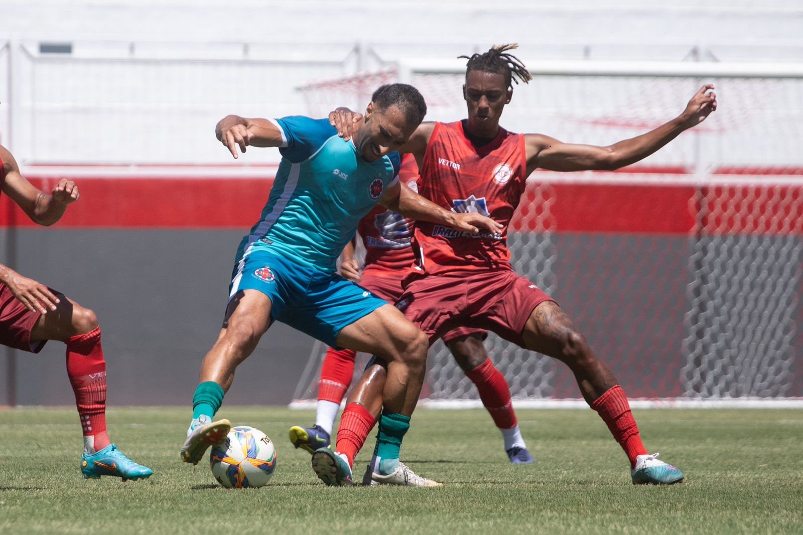 Tombense e Ipatinga em amistoso pré-temporada (foto: Victor Souza/Tombense)