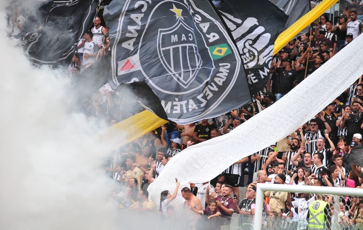 Torcedores do Atlético (foto: Alexandre Guzanshe/EM/D.A Press)