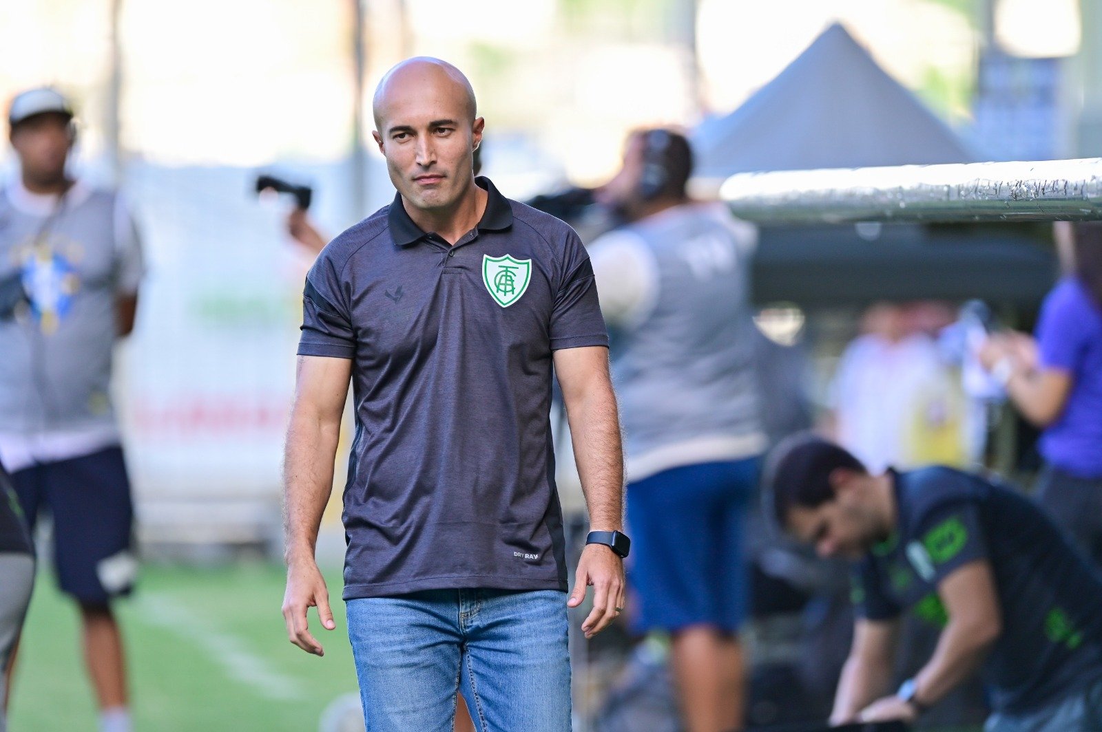Cauan de Almeida, técnico do América (foto: Mourão Panda/América)