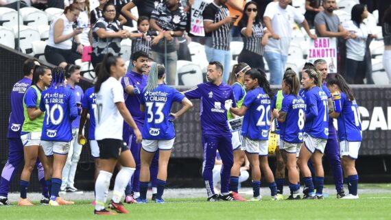 Cruzeiro teve dois gols anulados na final contra o Corinthians (foto: Staff Images/Cruzeiro/Divulgação)