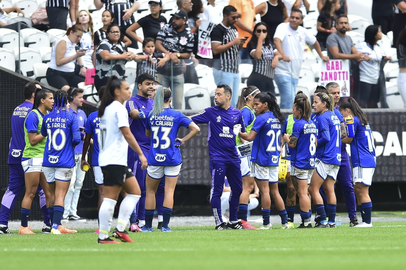 Cruzeiro teve dois gols anulados na final contra o Corinthians (foto: Staff Images/Cruzeiro/Divulgação)