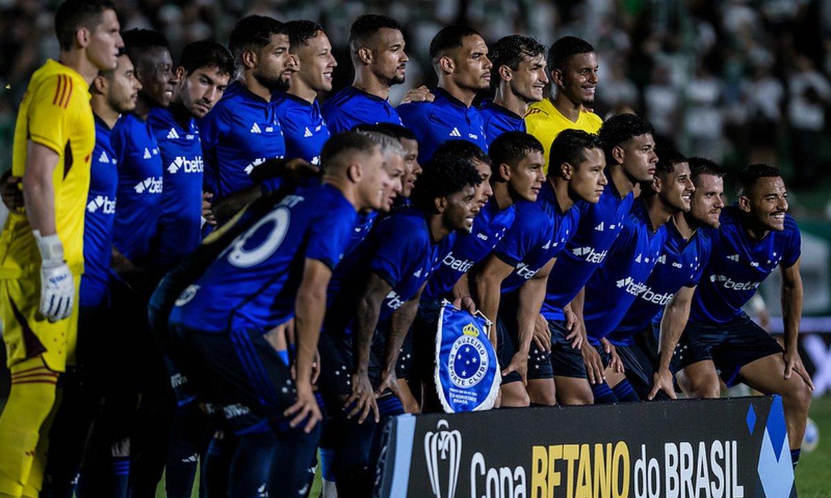Cruzeiro perfilado (foto: Gustavo Aleixo/Cruzeiro)