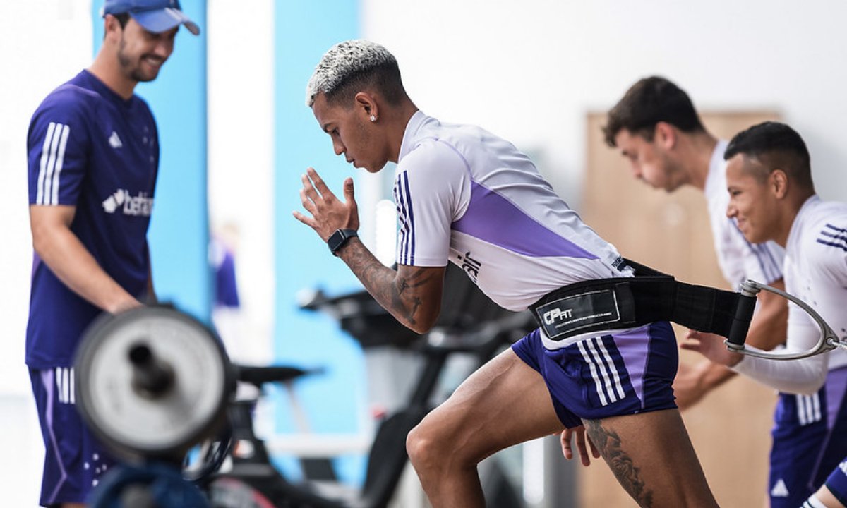 Fernando Henrique está em transição física (foto: Gustavo Aleixo/Cruzeiro)