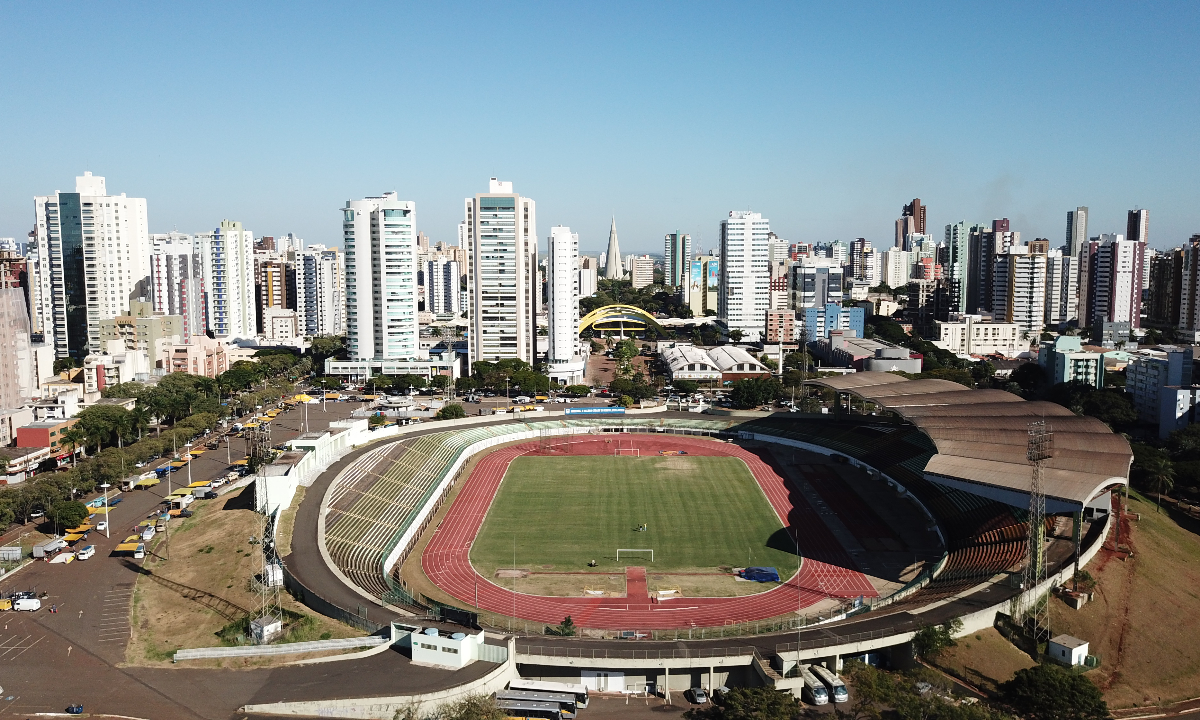 Estádio Willie Davids, em Maringá - (foto: Divulgação/Maringá)