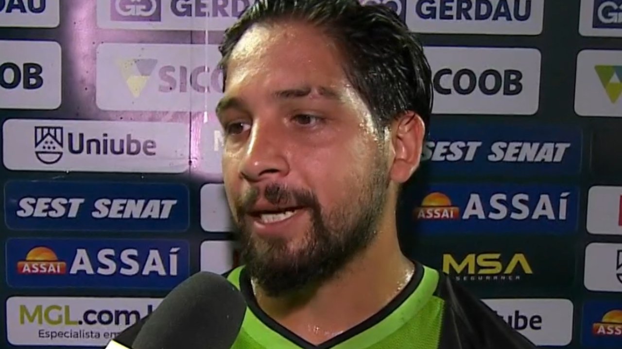 Martín Benítez pelo América (foto: Reprodução SporTV)