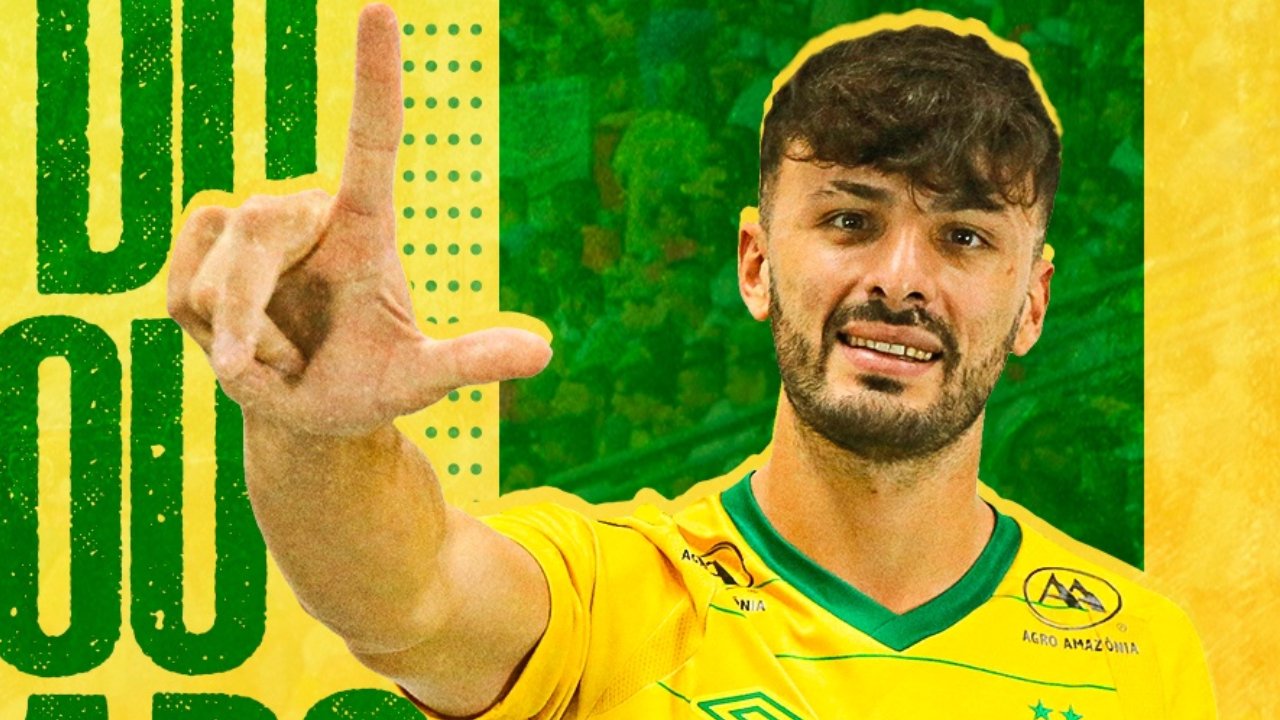 Luciano Giménez no Cuiabá (foto: Reprodução Twitter Cuiabá)