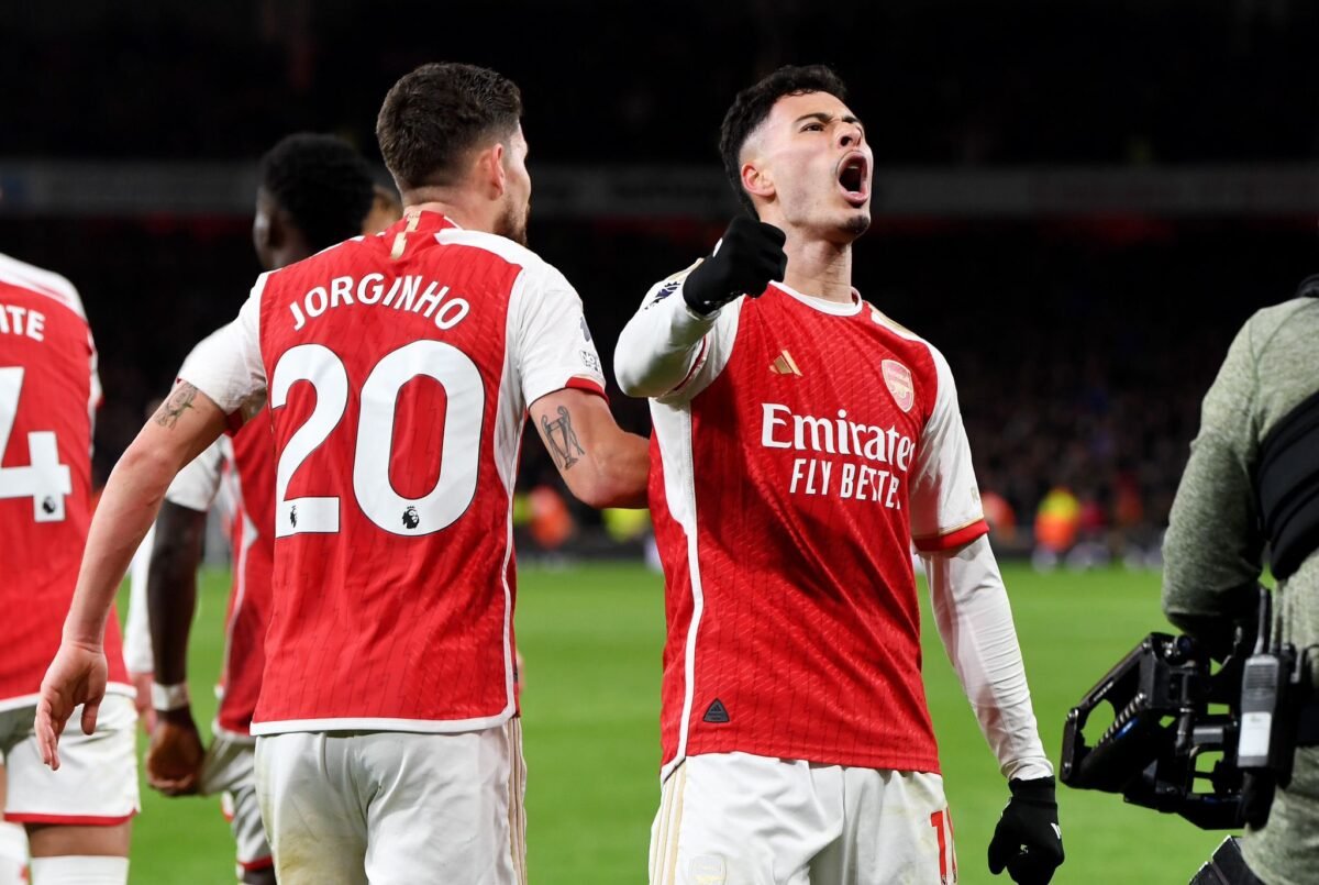Arsenal ganhou do Liverpool por 3 a 1 pelo Campeonato Inglês (foto: Arsenal/Divulgação)
