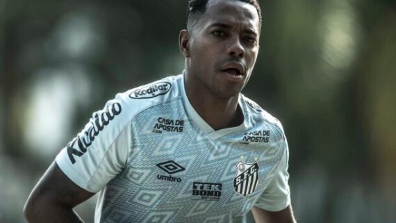 Robinho preso (foto: Ivan Storti/Santos FC)