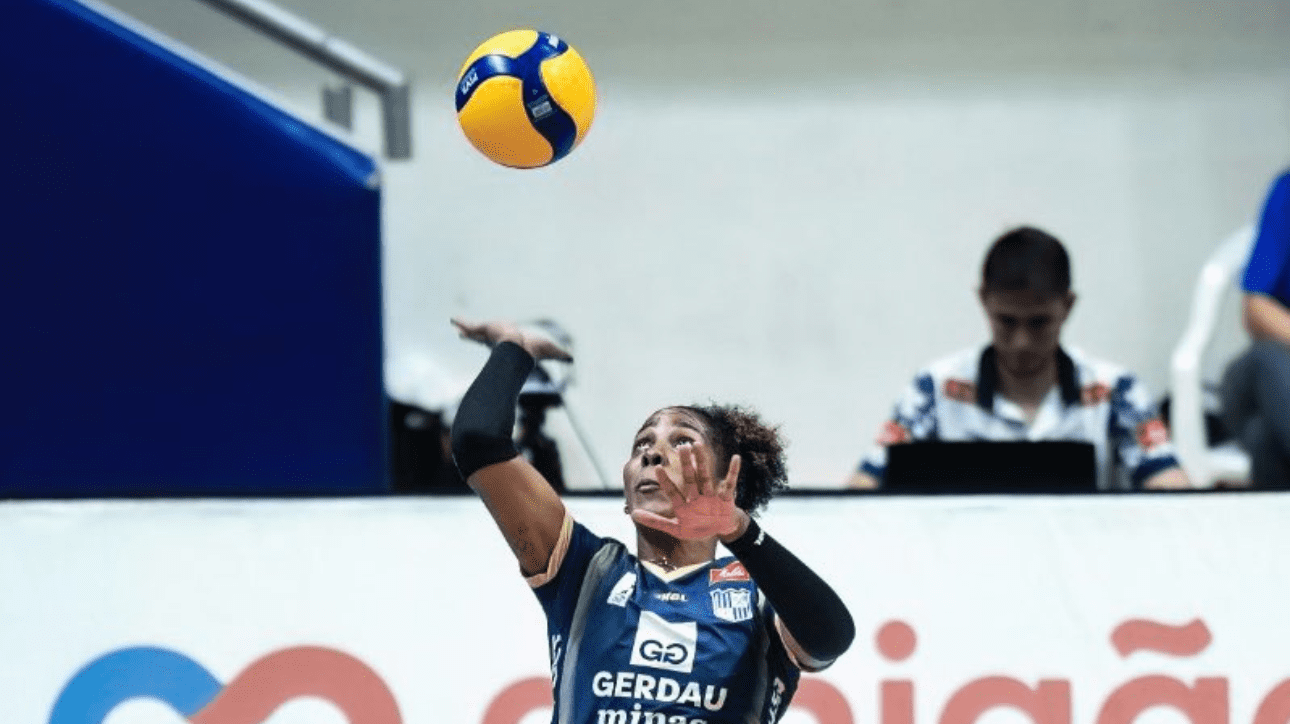 Yonkaira Peña, ponteira do Minas (foto: Divulgação Minas Tênis Clube)