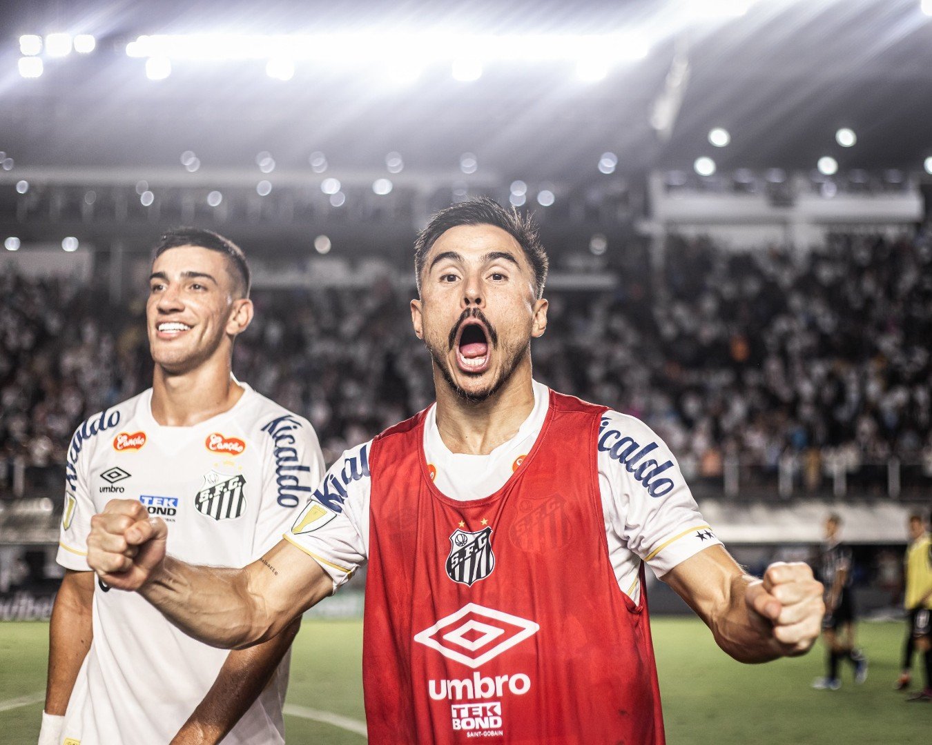 Willian Bigode, jogador do Santos (foto: Raul Baretta/ Santos FC)