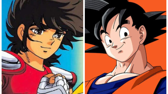 Seiya e Goku (foto: Reprodução)