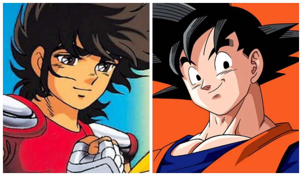 Seiya e Goku (foto: Reprodução)