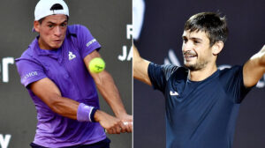 Sebastián Báez e Mariano Navone se enfrentam na final do Rio Open 2024 - Crédito: 