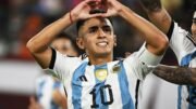 Thiago Almada, meia argentino (foto: Federico Parra/AFP)