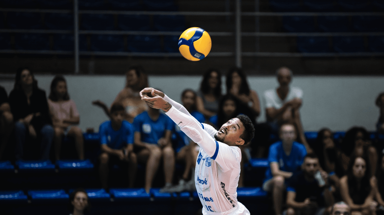 Maique Reis, líbero do Minas (foto: Hedgard Moraes)