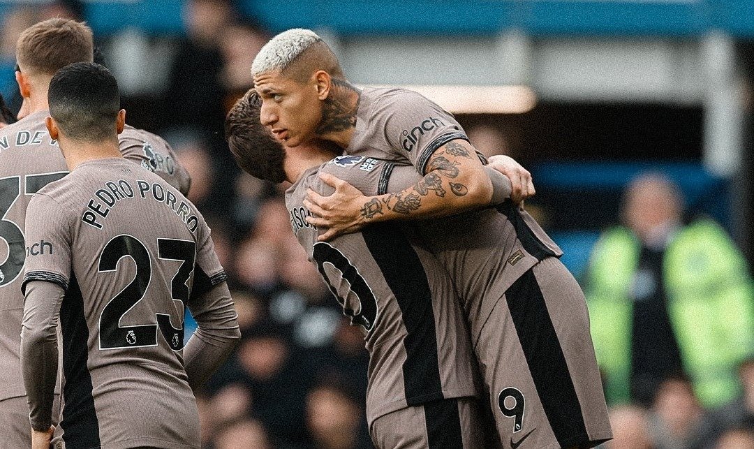 Richarlison deu a volta por cima no Tottenham (foto: Divulgação/Tottenham)