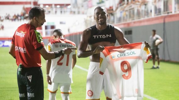 Igor Bahia chegou a três gols no Campeonato Mineiro (foto: Victor Souza/Tombense Futebol Clube)