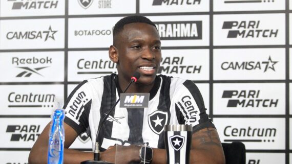 Luiz Henrique, novo jogador do Botafogo (foto: Vítor Silva/Botafogo)
