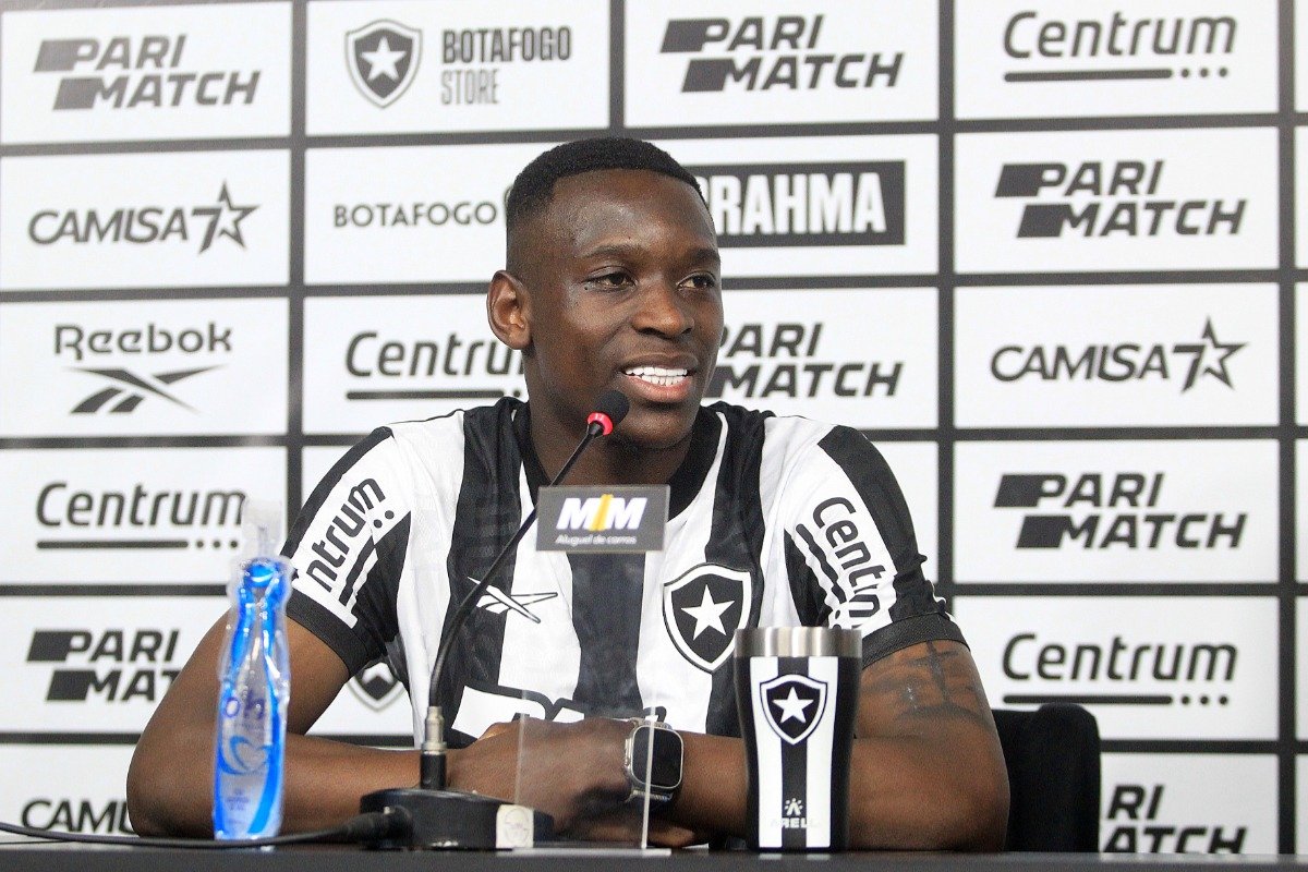 Luiz Henrique, novo jogador do Botafogo (foto: Vítor Silva/Botafogo)