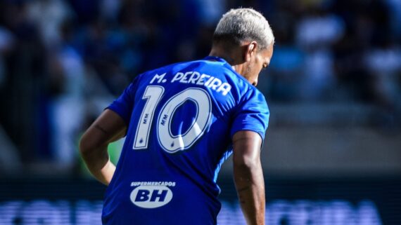 Matheus Pereira, camisa 10 do Cruzeiro (foto: Gustavo Aleixo/Cruzeiro)