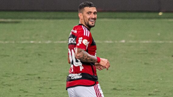 Arrascaeta é um dos destaques do Flamengo nos últimos anos (foto: Paula Reis/Flamengo)