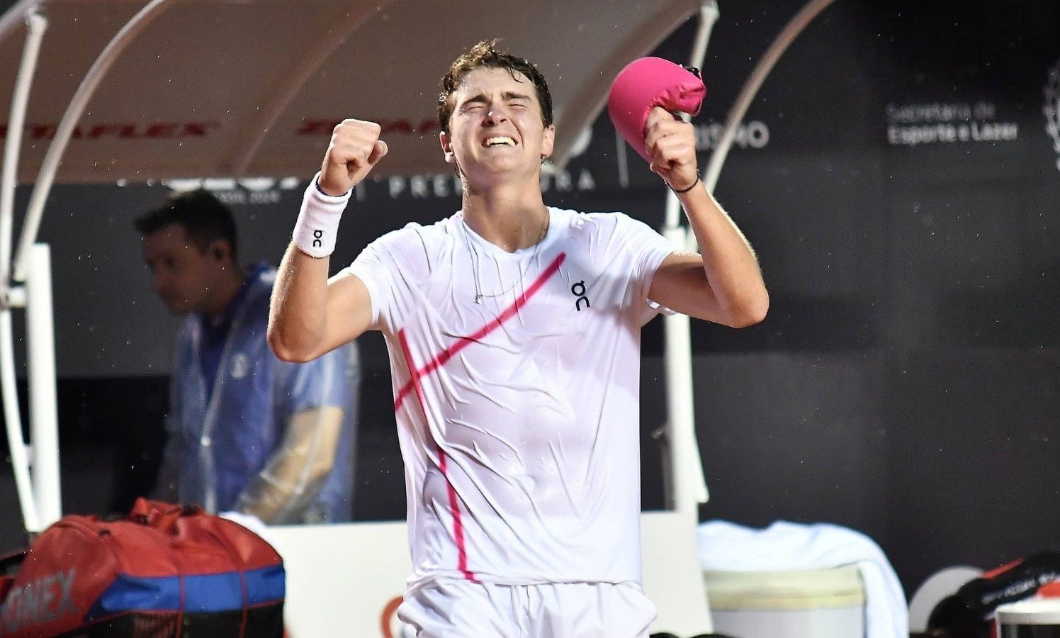 João Fonseca fez história ao bater número 36 do mundo (foto: FOTOJUMP)