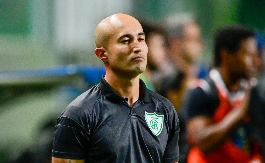Cauan de Almeida, técnico do América (foto: Mourão Panda/América)